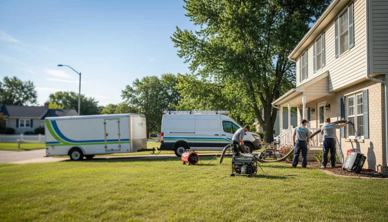 Flooded Basement Restoration And Cleanup With Repair in Colgate, WI near me